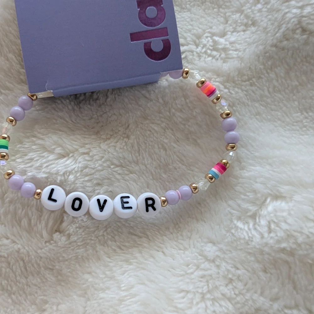Claire’s Jewelry Bundle | Butterfly Choker, BFF Bracelets, LOVER Beaded Bracelet